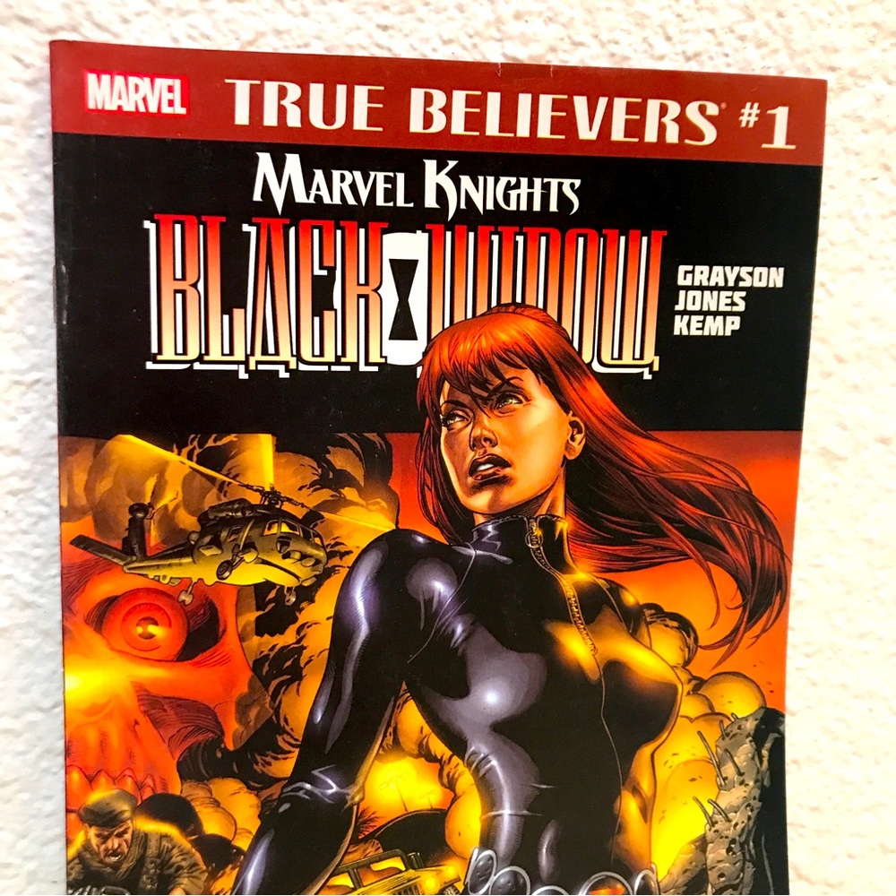 Marvel Comic Books True Believers #1 Marvel Knights Black Widow NEW